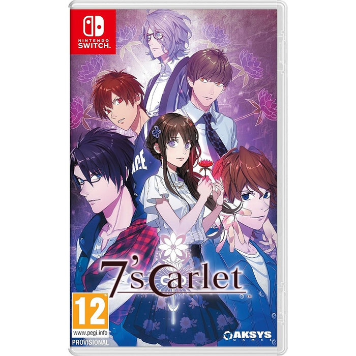 7'scarlet Nintendo Switch játék dobozborítója