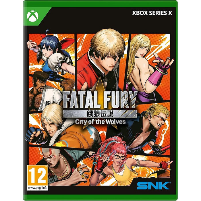 Fatal Fury: City of the Wolves Special Edition Xbox Series X doboz