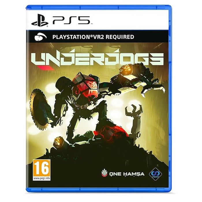 Underdogs PlayStation 5 játék doboza – PSVR2 mech harcos játék