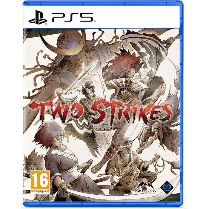 Two Strikes PlayStation 5 fizikai kiadás doboza