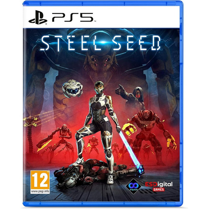 Steel Seed PlayStation 5 játék doboza