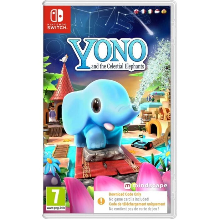 Yono and the Celestial Elephants Code in a Box Nintendo Switch doboz