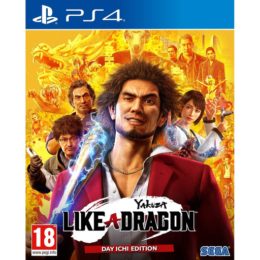 Yakuza: Like a Dragon PlayStation 4 játék doboza