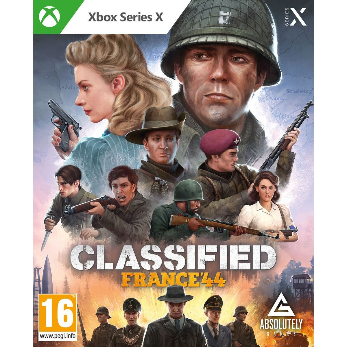 Classified: France '44 Xbox Series X játék doboza