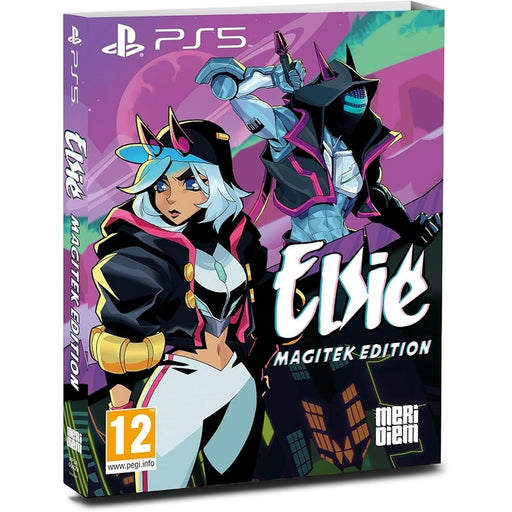 Elsie - Magitek Edition PlayStation 5 fizikai kiadás borítója, Meridiem Games