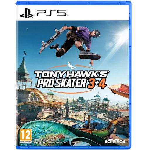 Tony Hawk's Pro Skater 3 + 4 PlayStation 5 dobozos játék borítója