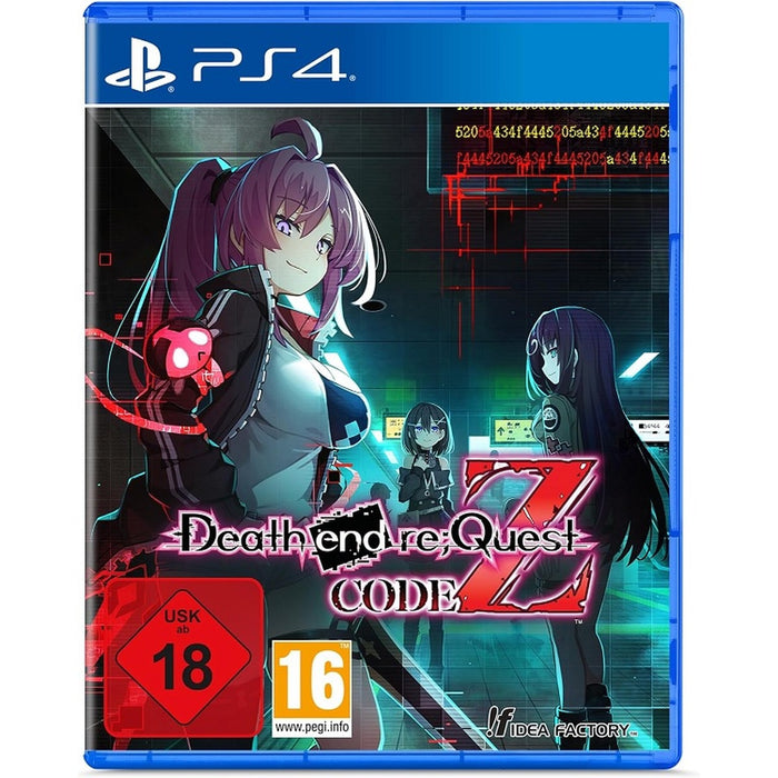 Death end re;Quest: Code Z Day One Edition PlayStation 4 dobozos kiadás borítója