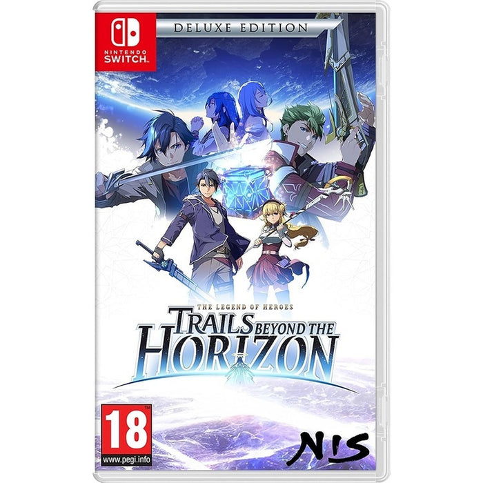 The Legend of Heroes: Trails beyond the Horizon Deluxe Edition Nintendo Switch box art (Italian)