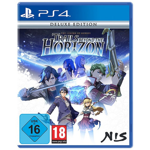 The Legend of Heroes: Trails beyond the Horizon Deluxe Edition PS4 doboz (német borító)