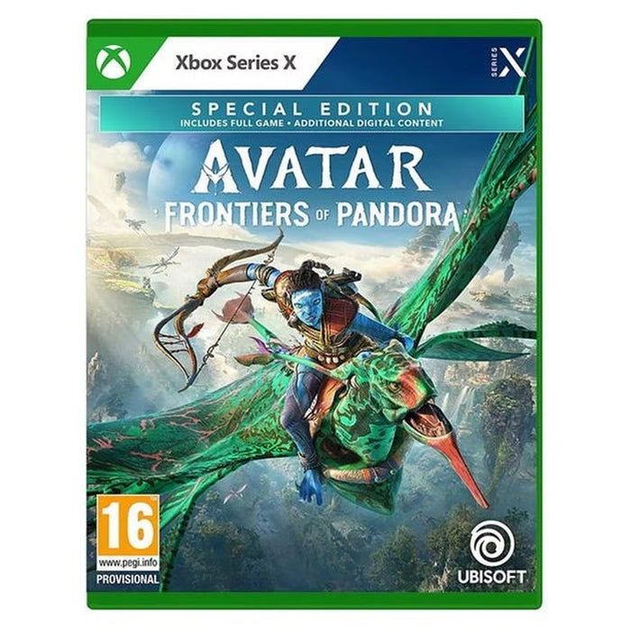 Avatar: Frontiers of Pandora Special Edition Xbox Series X box art – Spanish/Portuguese box