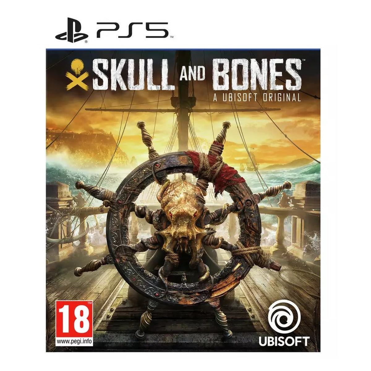 Skull and Bones PlayStation 5 játék borítója – spanyol/portugál kiadás