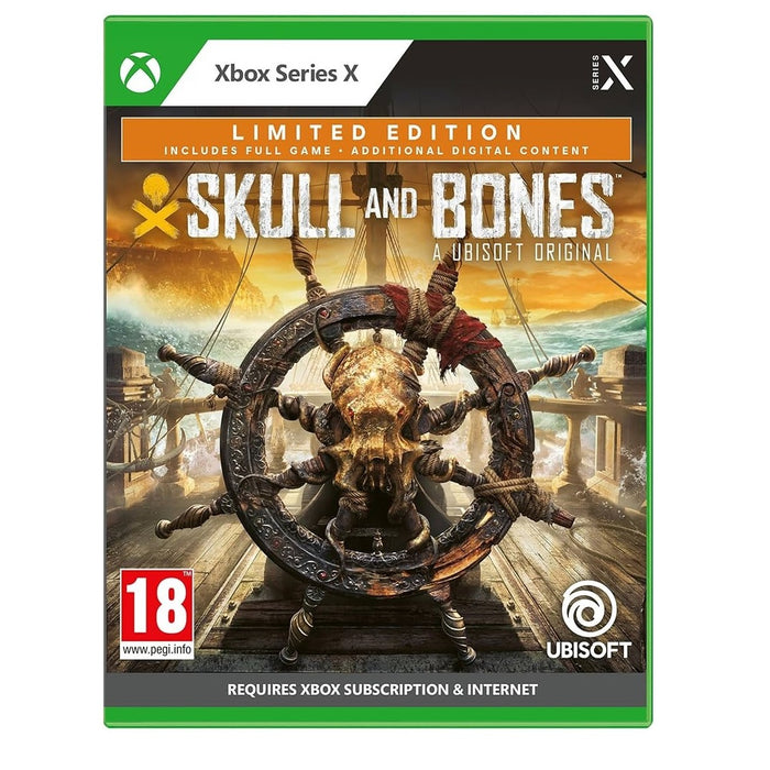 Skull and Bones Limited Edition Xbox Series X box art – Spanish/Portuguese edition