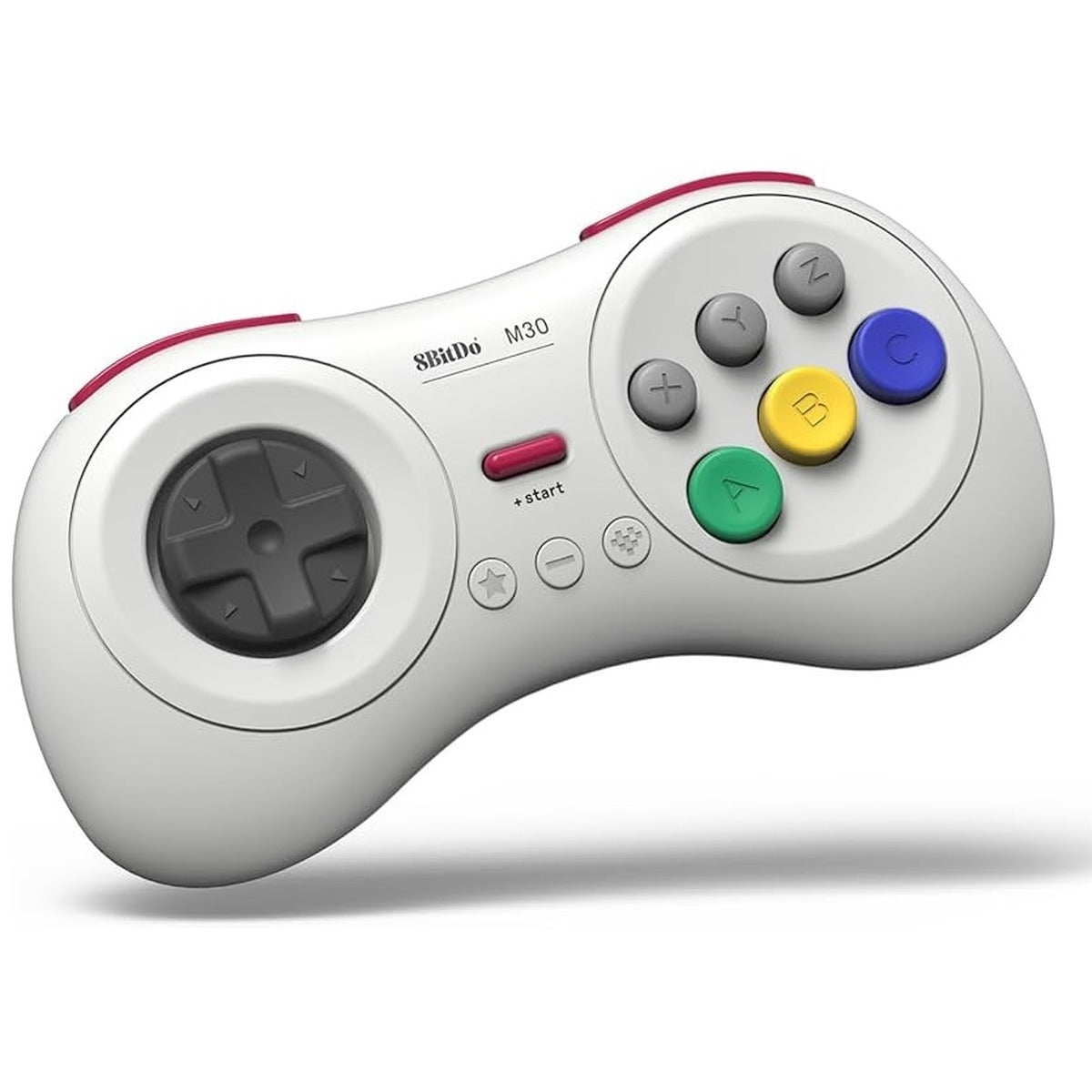 8BitDo M30 Wireless Bluetooth Gamepad White for Nintendo Switch