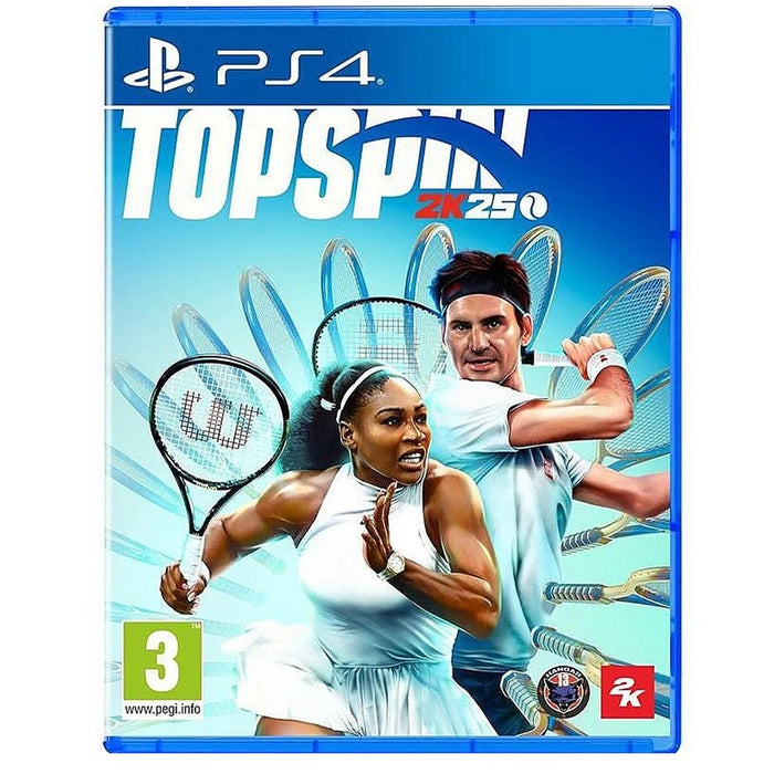 TopSpin 2K25 PlayStation 4 game box art