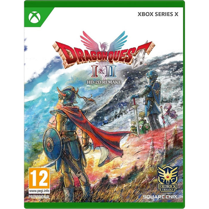 Dragon Quest I & II HD-2D Remake Xbox Series X box art