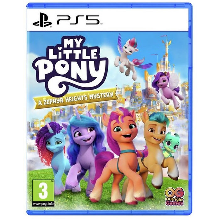 My Little Pony: A Zephyr Heights Mystery PlayStation 5 game box art