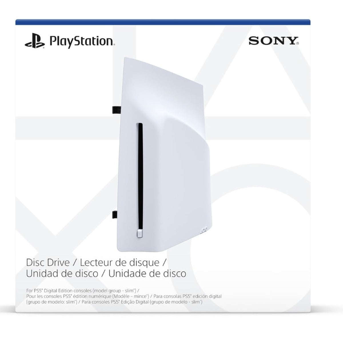 Sony PlayStation 5 Disc Drive for PS5 Digital Edition Slim, official accessory