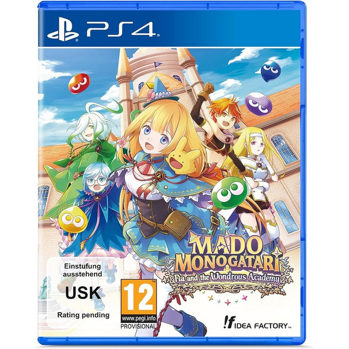 Mado Monogatari: Fia and the Wondrous Academy PlayStation 4 box art
