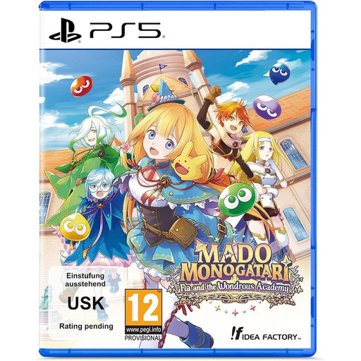 MADO MONOGATARI: Fia and the Wondrous Academy PlayStation 5 borító