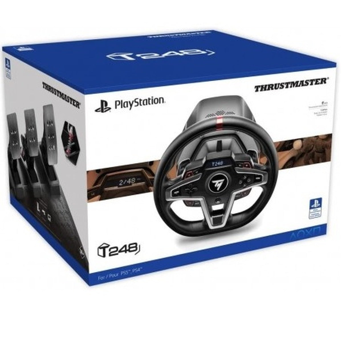 Thrustmaster T248 Racing Wheel and Magnetic Pedals for PS4 and PS5