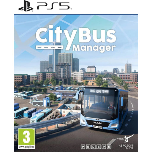 City Bus Manager PlayStation 5 játék dobozborítója