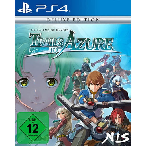 The Legend of Heroes: Trails to Azure Deluxe Edition PS4 játék doboza (német borító)