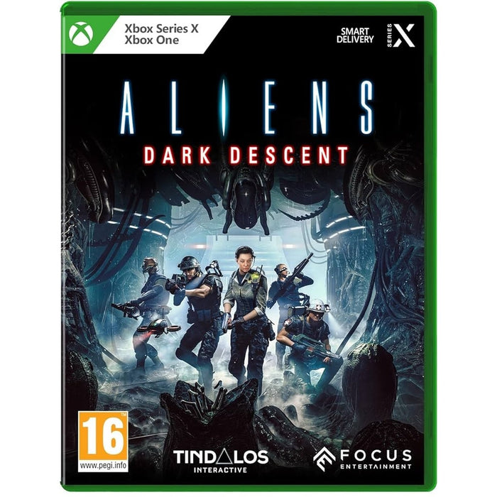 Aliens: Dark Descent Xbox Series X game box art