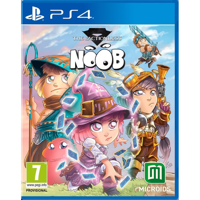 NOOB: The Factionless PlayStation 4 game box art