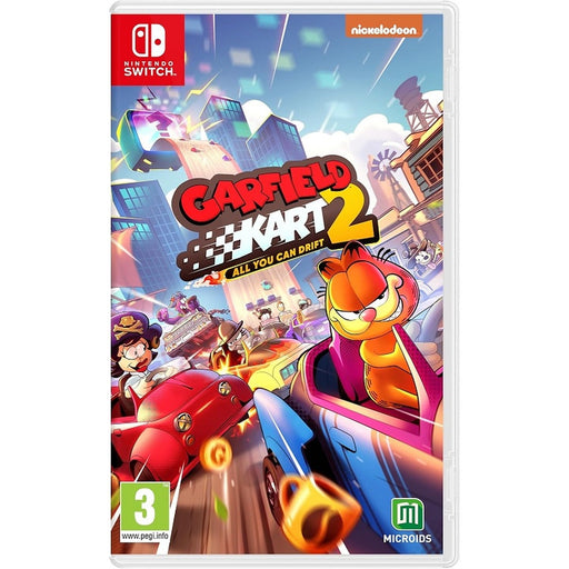 Garfield Kart 2 - All You Can Drift Nintendo Switch játék doboza