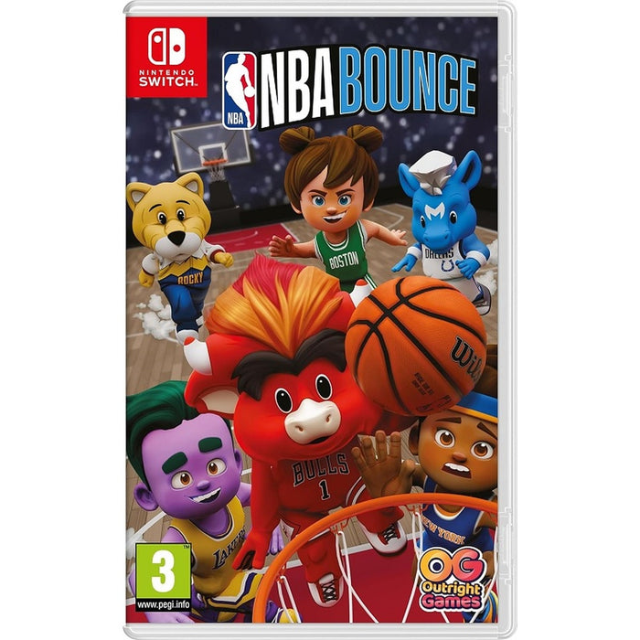 NBA Bounce Nintendo Switch game box art