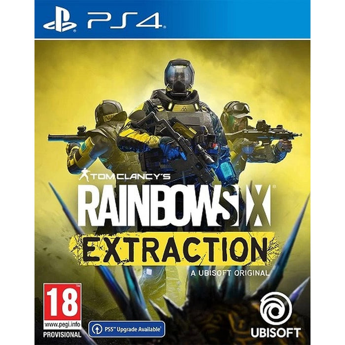 Tom Clancy's Rainbow Six: Extraction PS4 game box art (French edition)