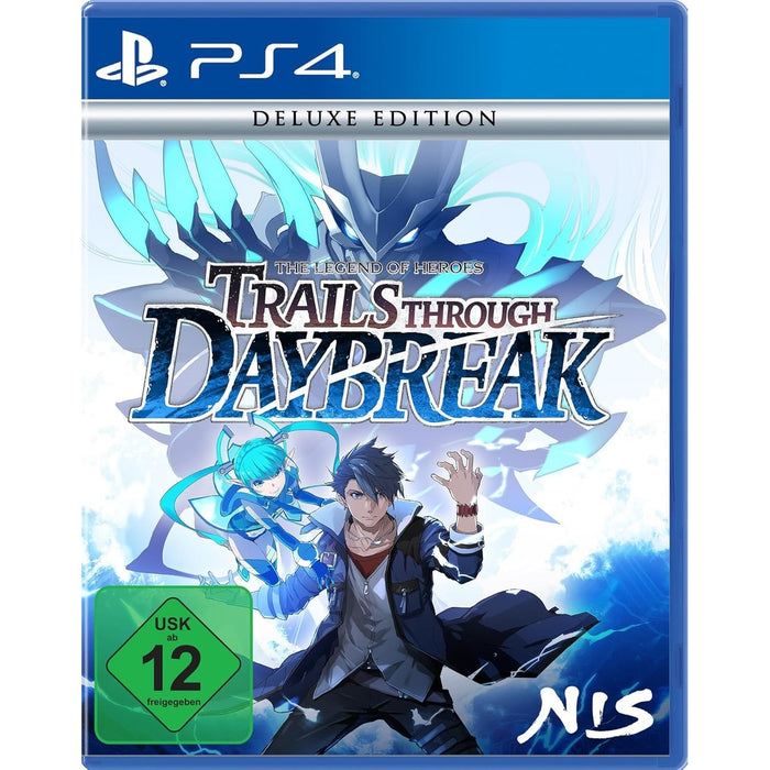 The Legend of Heroes: Trails through Daybreak Deluxe Edition PS4 box art (German box)