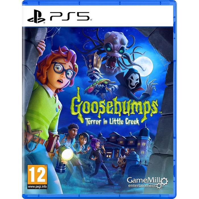 Goosebumps: Terror in Little Creek PlayStation 5 game box art