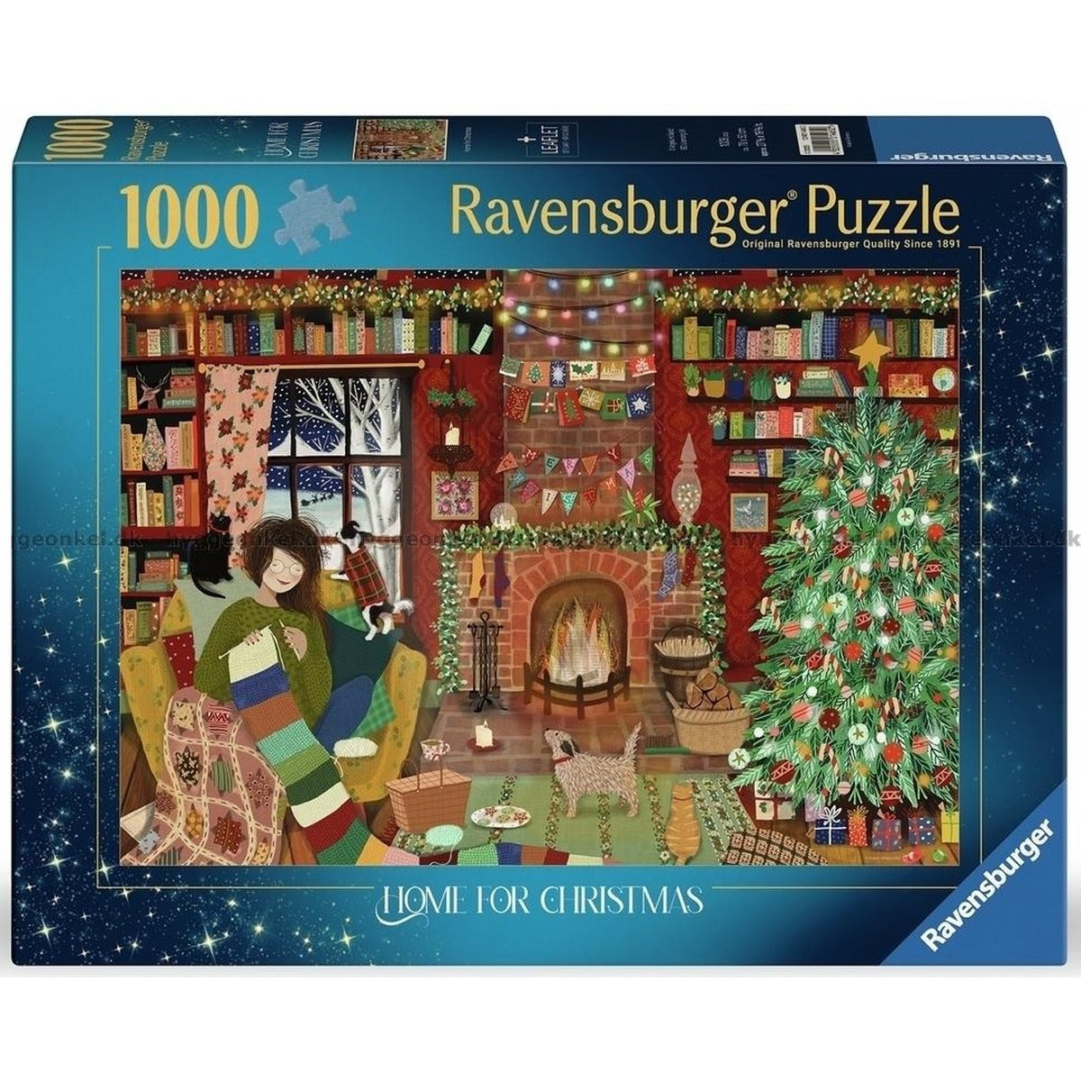 Ravensburger Home for Christmas 1000-piece jigsaw puzzle box