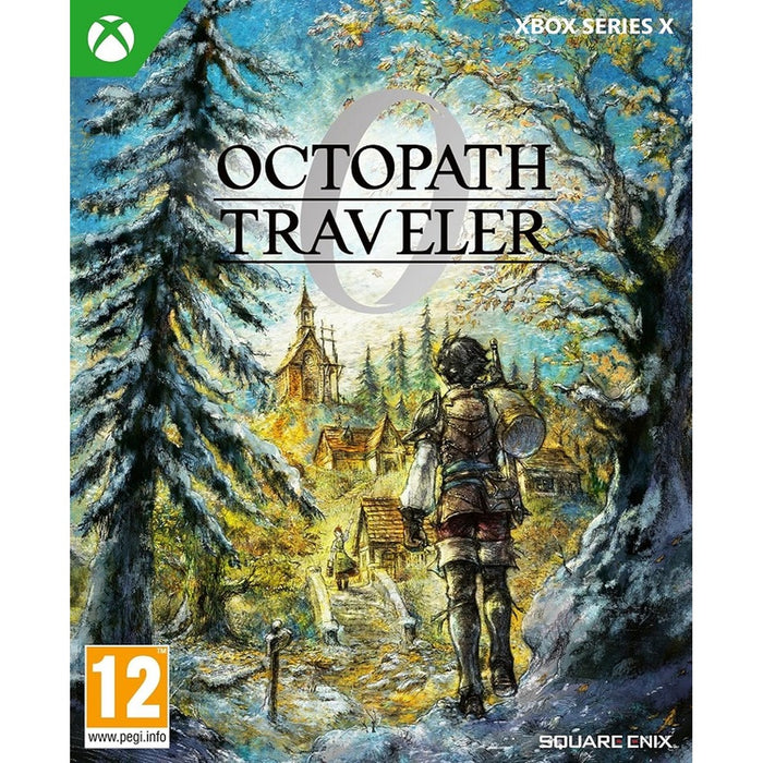 Octopath Traveler II Xbox Series X game box