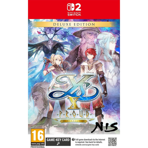 Ys X: Proud Nordics Deluxe Edition Nintendo Switch 2 doboz
