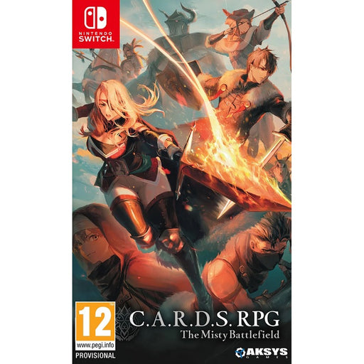 C.A.R.D.S. RPG: The Misty Battlefield Total Warfare Edition Nintendo Switch doboz