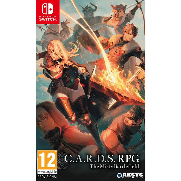 C.A.R.D.S. RPG: The Misty Battlefield Total Warfare Edition Nintendo Switch box art