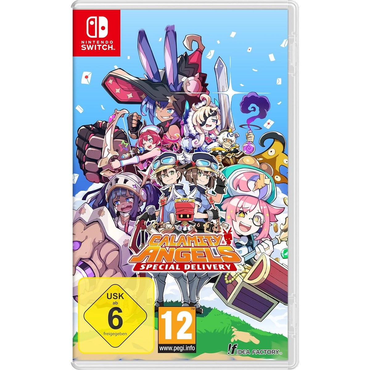 Calamity Angels: Special Delivery Nintendo Switch game box art