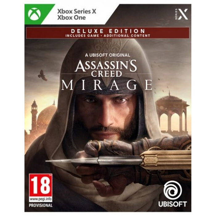 Assassin's Creed: Mirage Deluxe Edition Xbox Series X game box