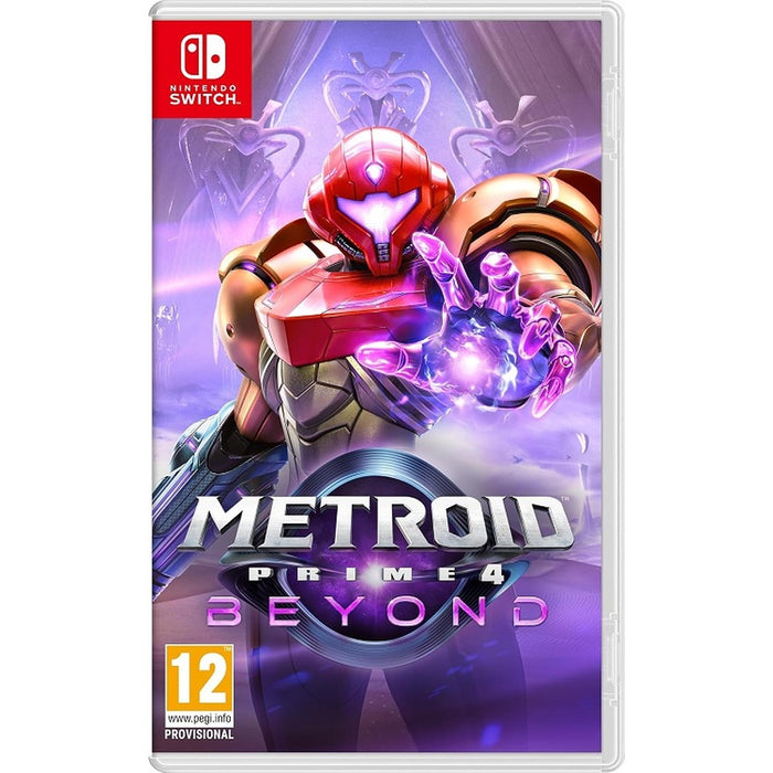 Metroid Prime 4: Beyond Nintendo Switch game box art