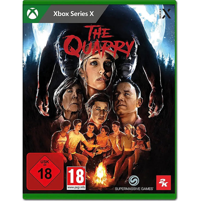 The Quarry Xbox Series X game box art – German edition
