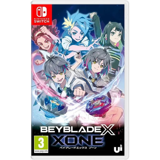 Beyblade X Xone Nintendo Switch játék doboza