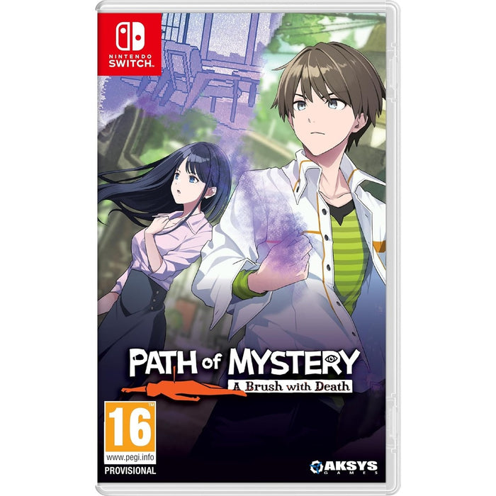 Path of Mystery: A Brush with Death Nintendo Switch game box art