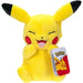 Jazwares Pokémon Nevető Pikachu 8 hüvelykes sárga plüssfigura
