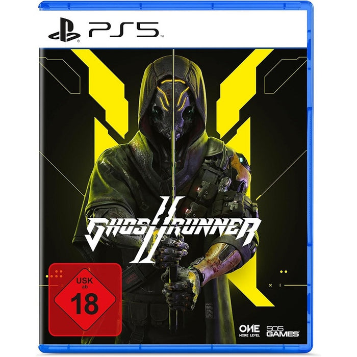 Ghostrunner 2 PlayStation 5 game box art – German box