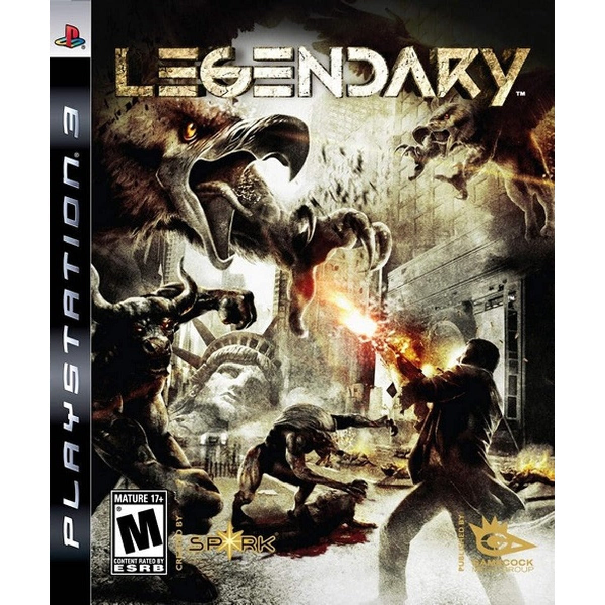 Legendary PlayStation 3 game box art