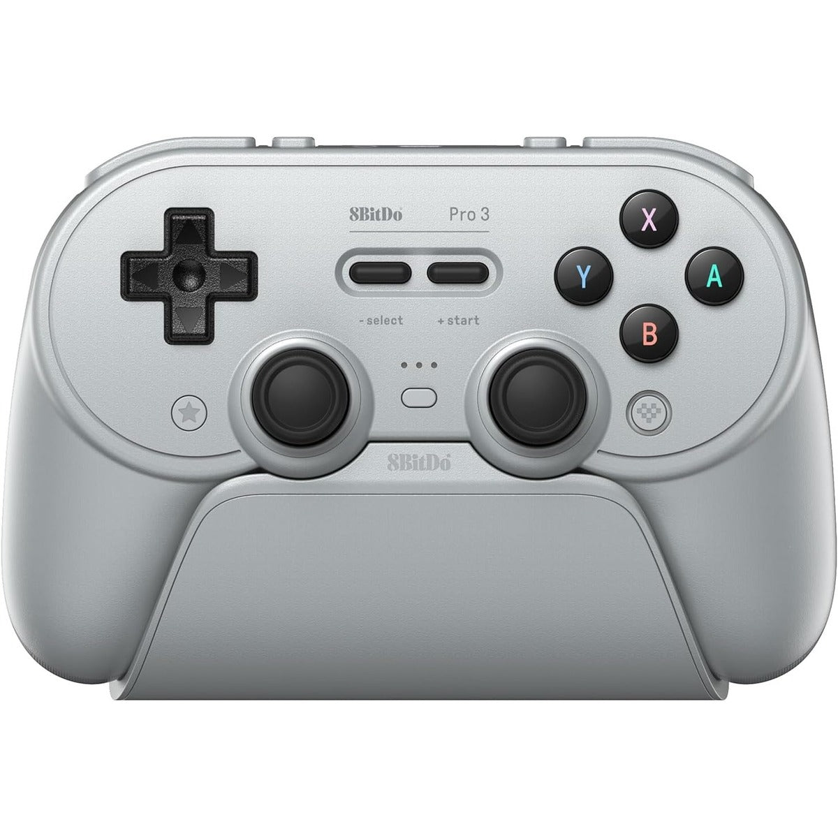 8BitDo Pro 3 Bluetooth Gamepad in Grey for Nintendo Switch 2 and PC