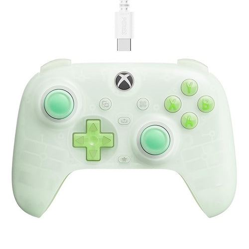 8BitDo Ultimate Mini Wired Controller translucent green edition for Xbox and PC