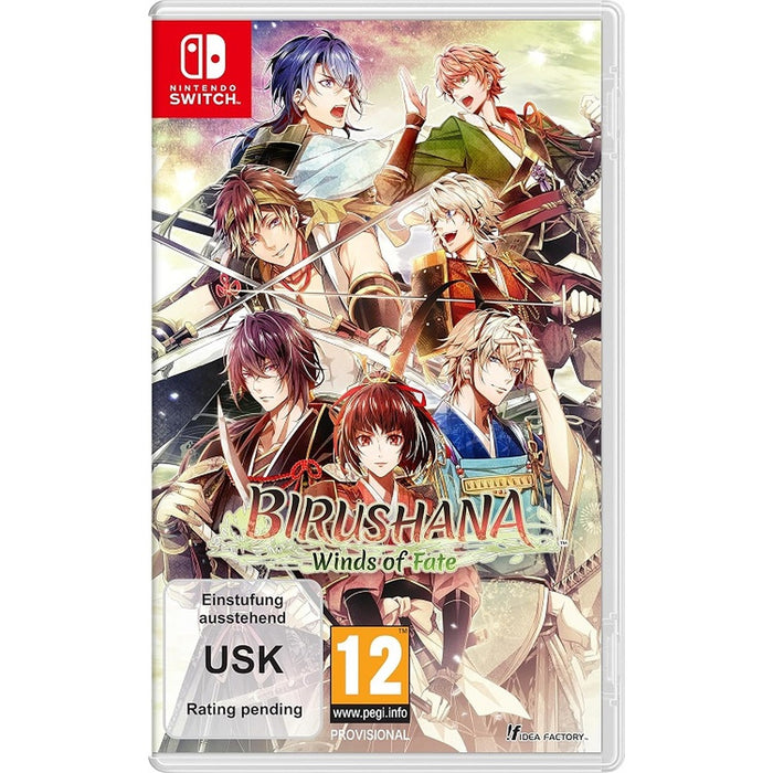 Birushana: Winds of Fate + Trading Card Pack Nintendo Switch box art